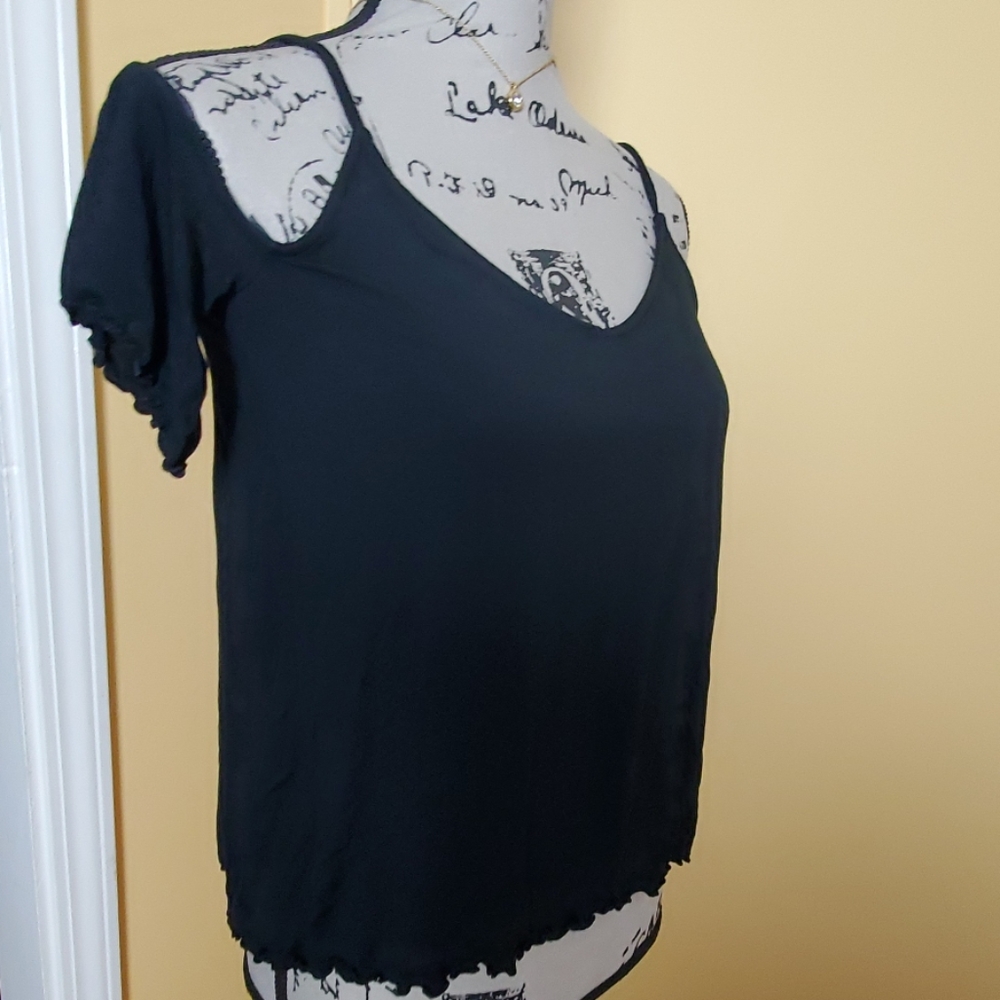 Black Top {AEO} - Picture 2 of 4